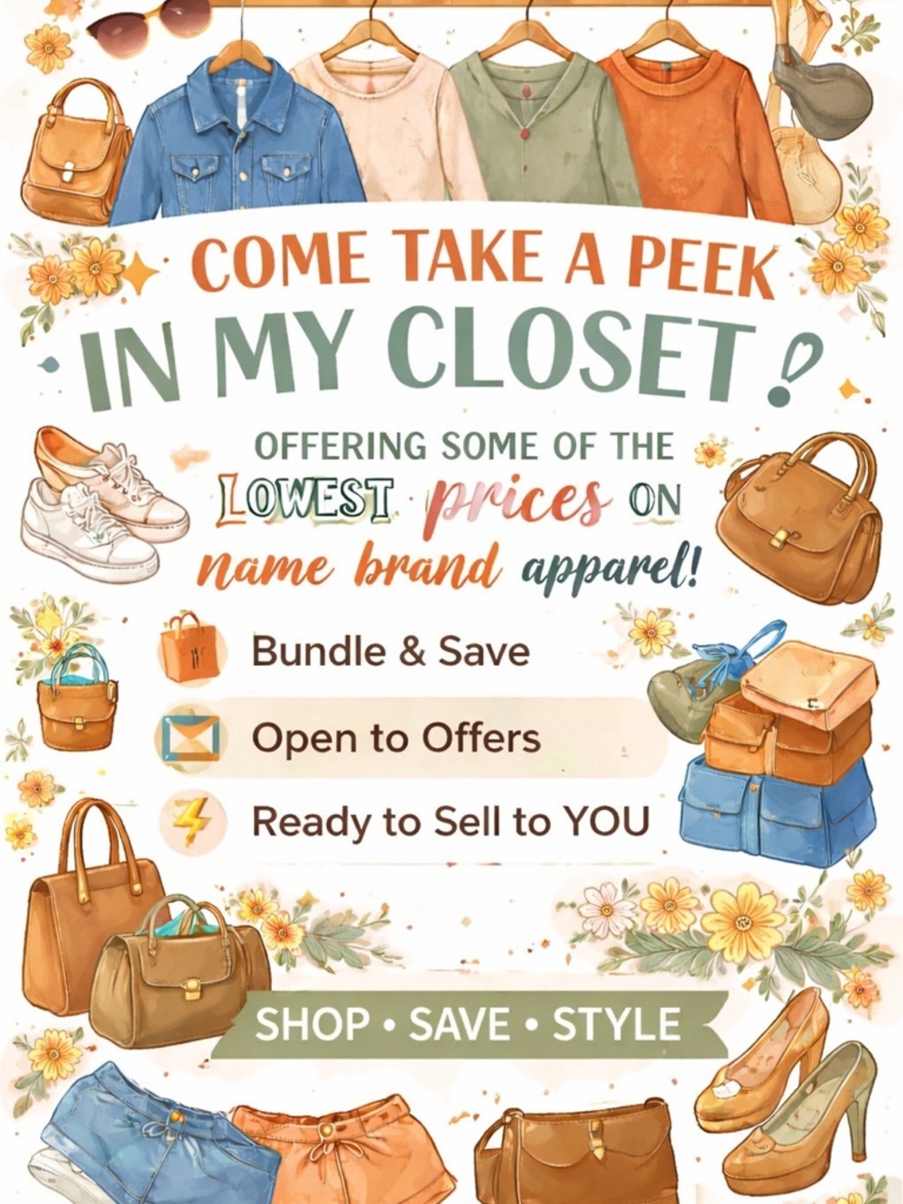 Come on in ! All offers considered!
